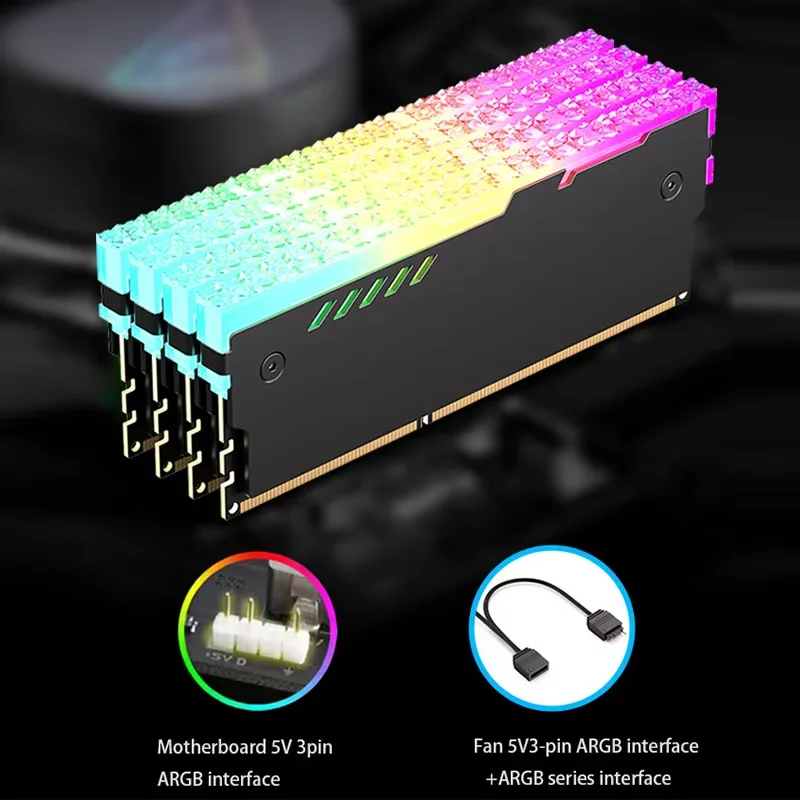 PC Memory Heatsink RM-1 RAM Co - Ddr4 Desktop Ram 评论和价格