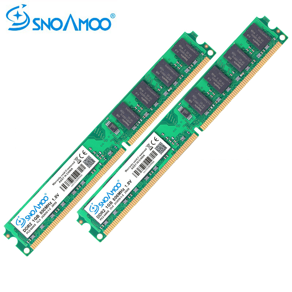 SNOAMOO Desktop PC RAMs DDR2 1 - Ddr2 Ram 评论和价格