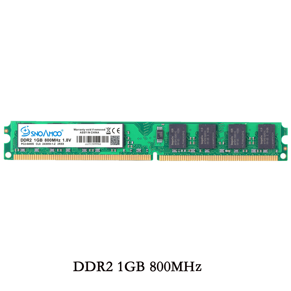 SNOAMOO Desktop PC RAMs DDR2 1 - Ddr2 Ram 评论和价格