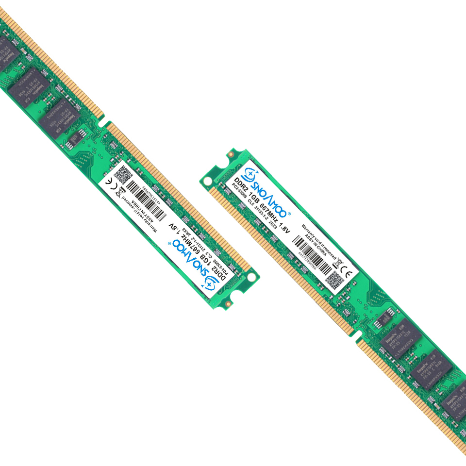 SNOAMOO Desktop PC RAMs DDR2 1 - Ddr2 Ram 评论和价格