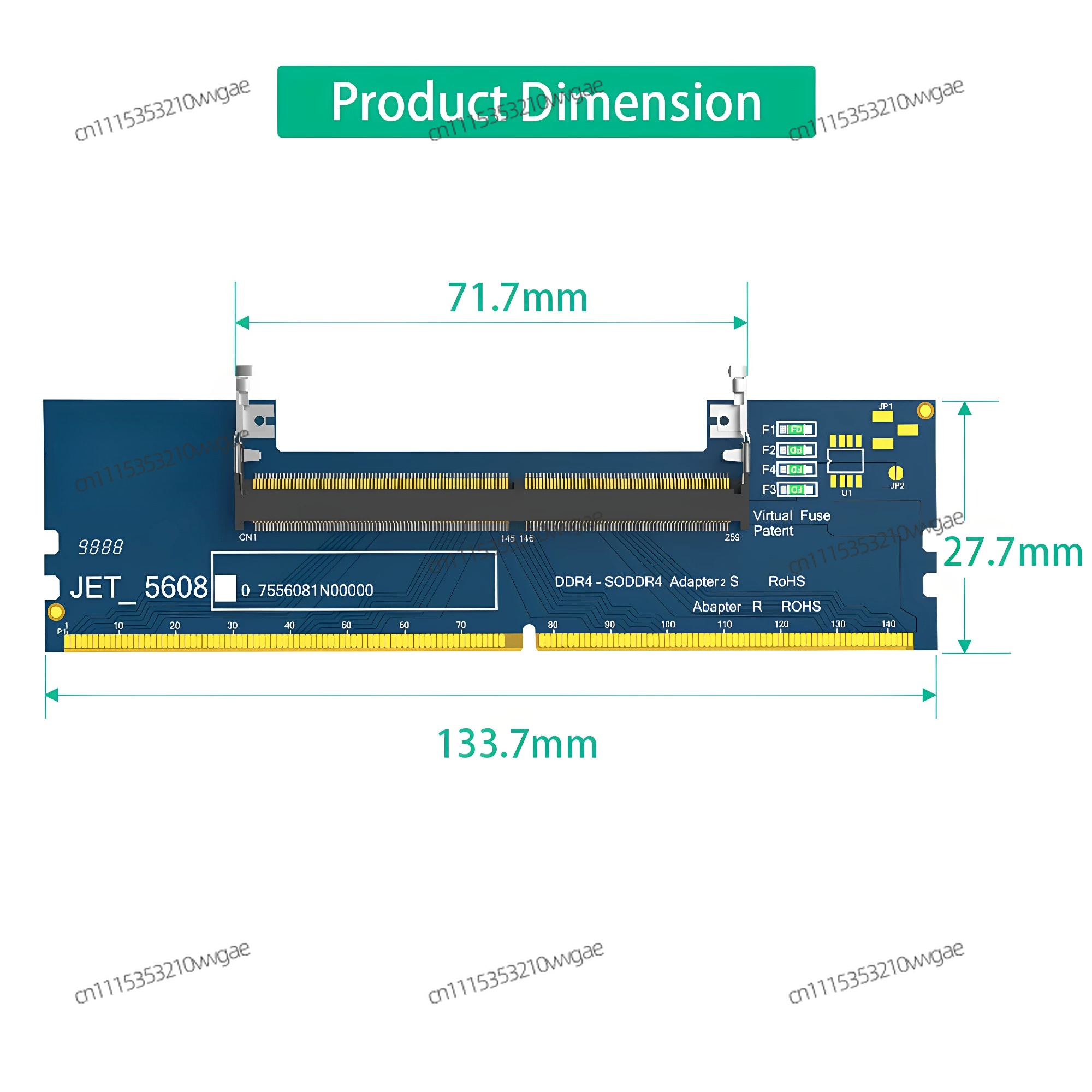 Laptop RAM Adapter Card Conver - Ddr4 Desktop Ram 评论和价格