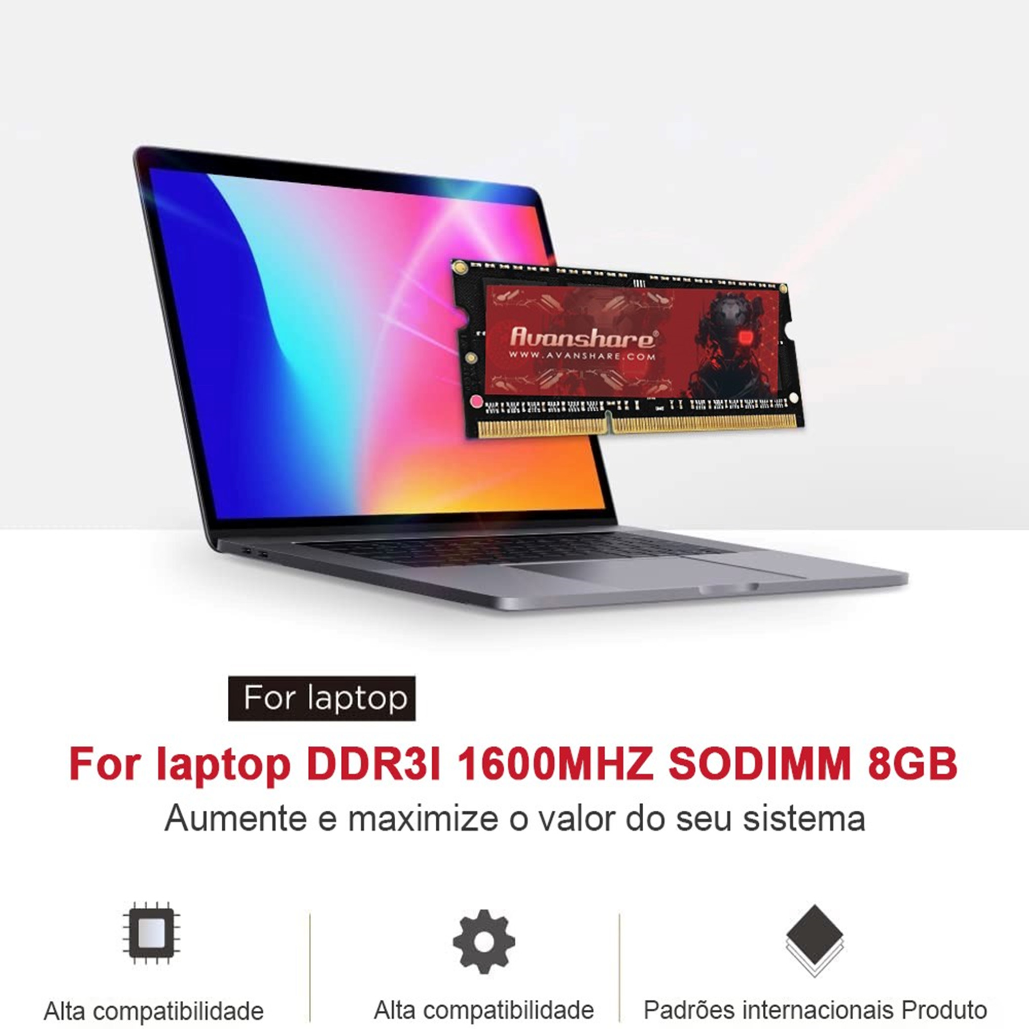 Avanshare Ram Memory DDR5 DDR4 - Ddr4 3200 16Gb 评论和价格