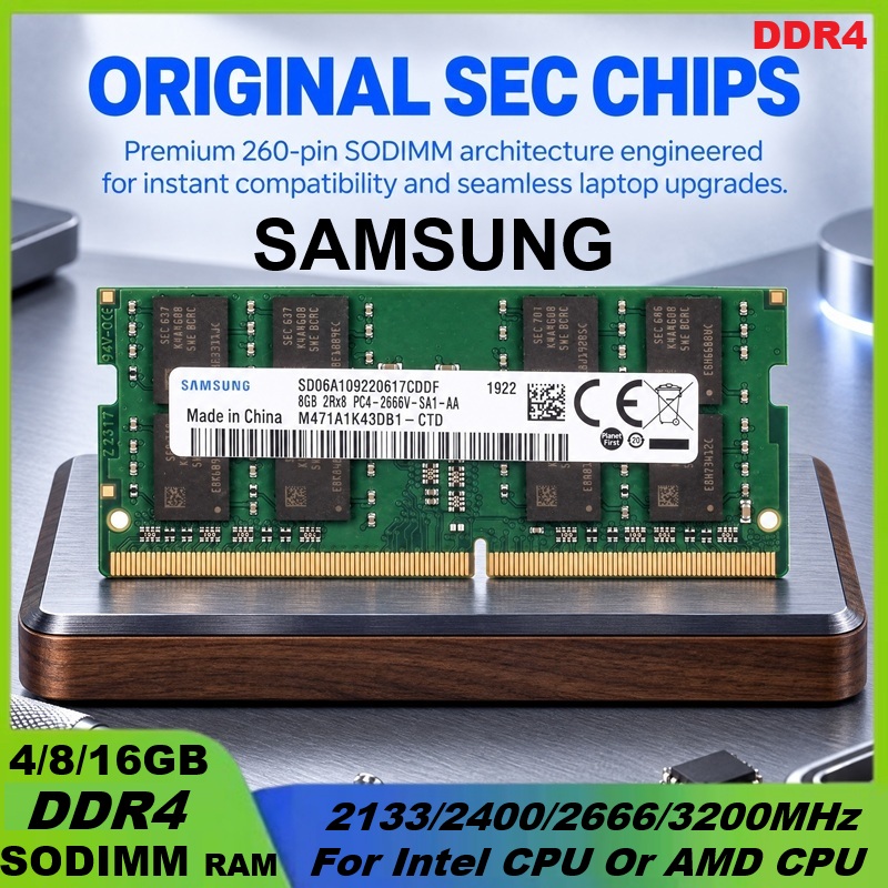SAMSUNG DDR4 RAM 16GB 32GB 4GB - Ddr4 3200 16Gb 评论和价格