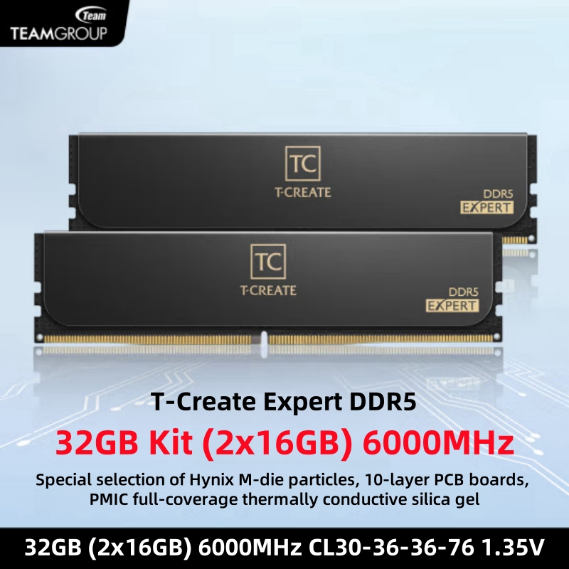 TEAMGROUP T-Create Expert CL30 - Ram Memory Module 评论和价格